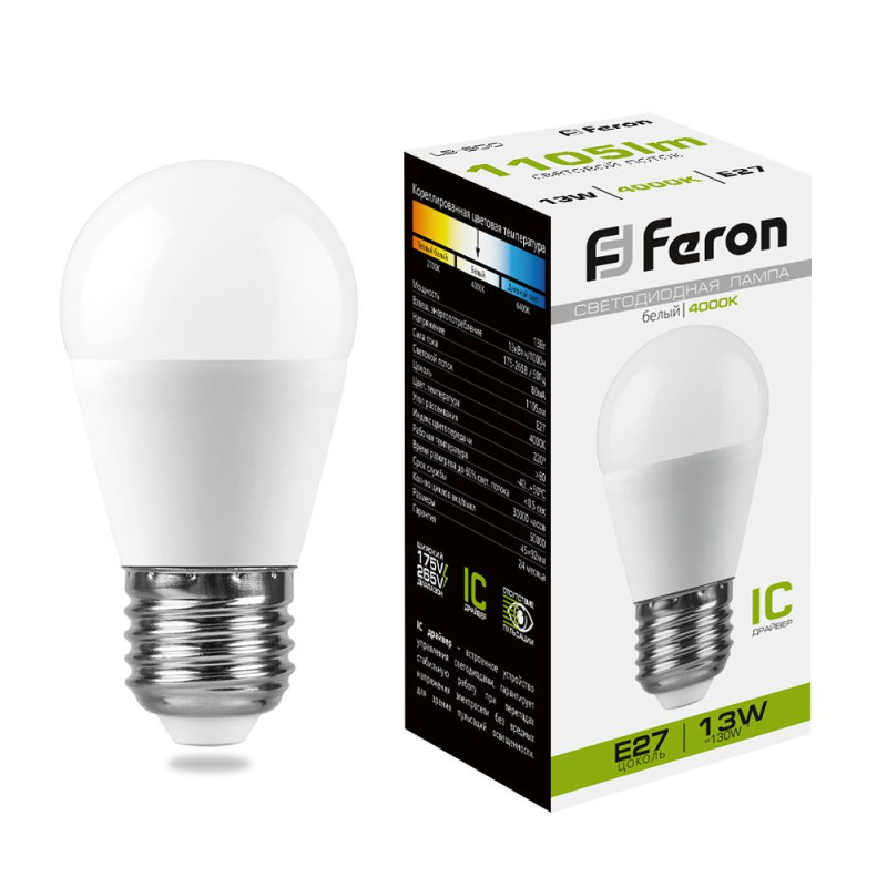 Светодиодная лампа Feron 38105