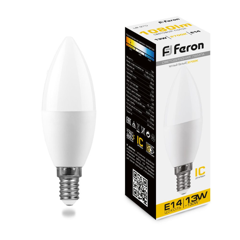 Светодиодная лампа Feron 38107