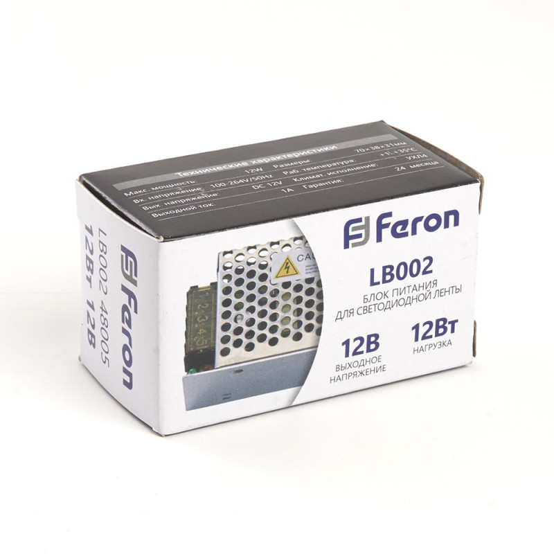 Блок питания для светодиодной ленты Feron 48005