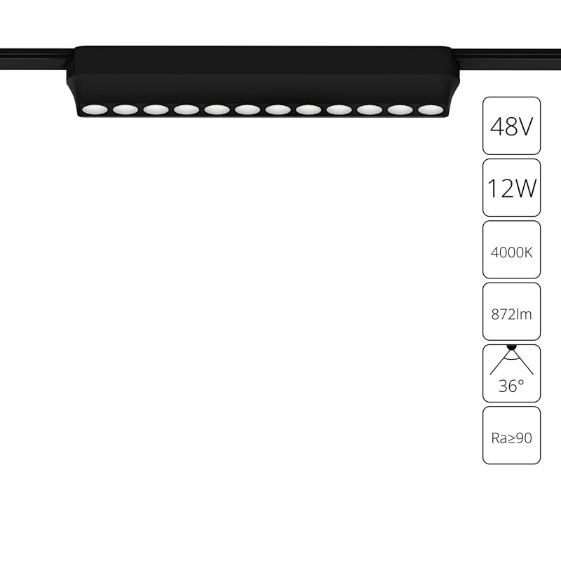 Светильник на шине ARTE Lamp A6154PL-1BK