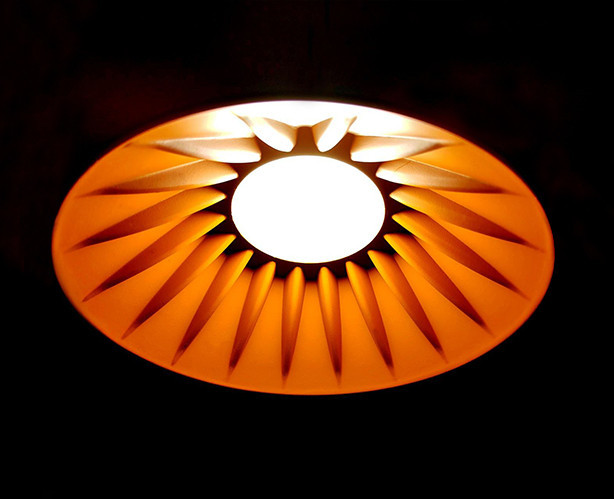 Подвесной светильник ITALLINE IT03-1429 black/orange