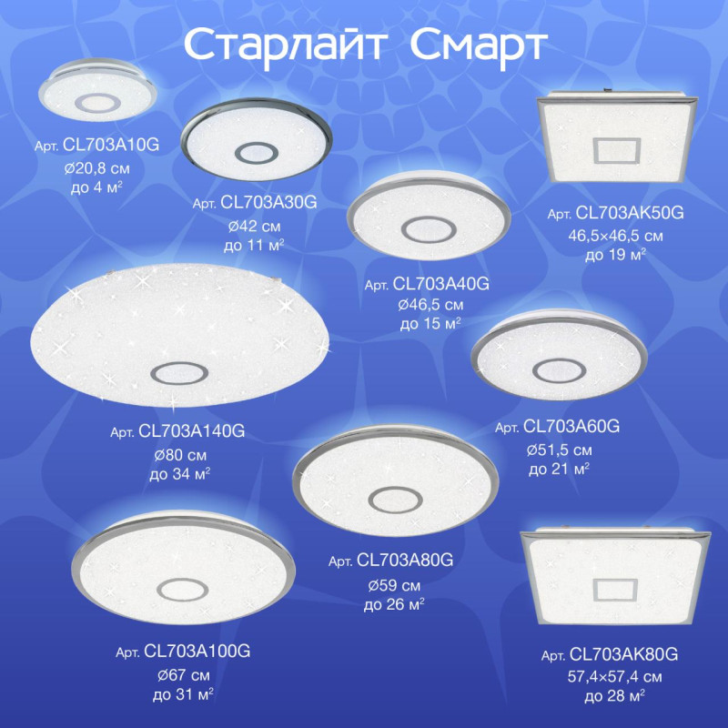 Накладной светильник Citilux CL703A100G