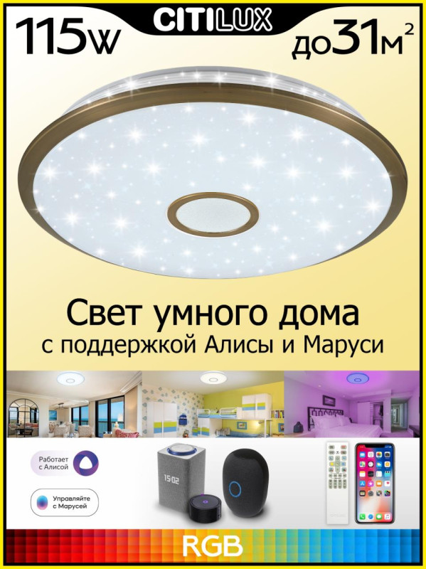 Накладной светильник Citilux CL703A103G