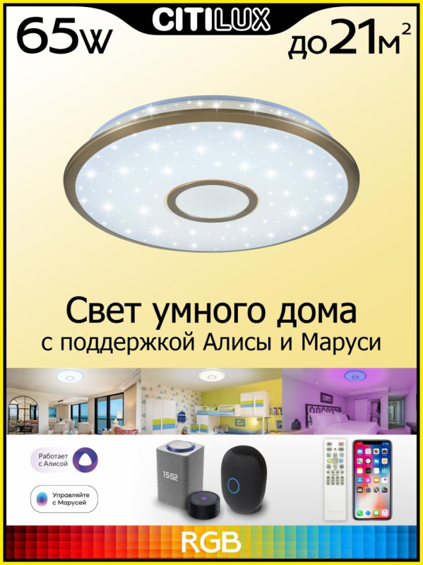 Накладной светильник Citilux CL703A63G