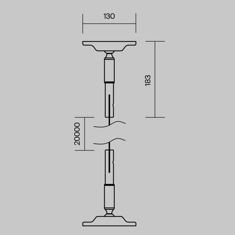 Бра Maytoni Technical LM-B-20M