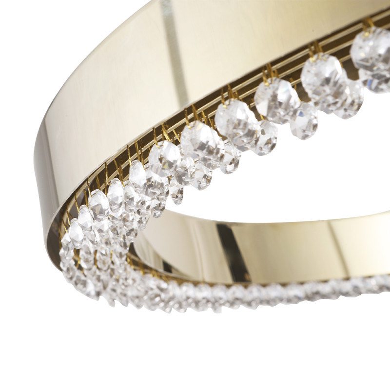 Подвесной светильник Crystal Lux SATURN SP30W LED GOLD