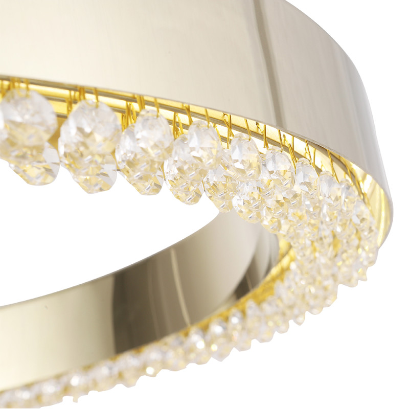 Подвесной светильник Crystal Lux SATURN SP30W LED GOLD