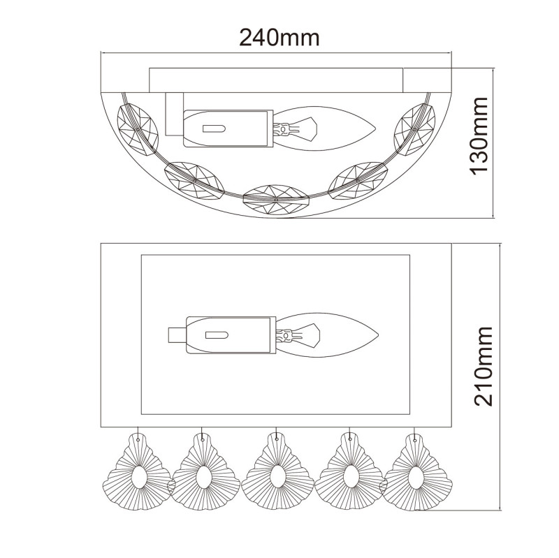 Бра MW-Light 465026601