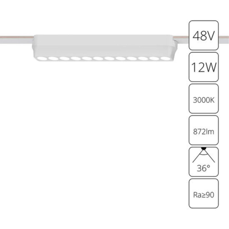 Светильник на шине ARTE Lamp A1154PL-1WH