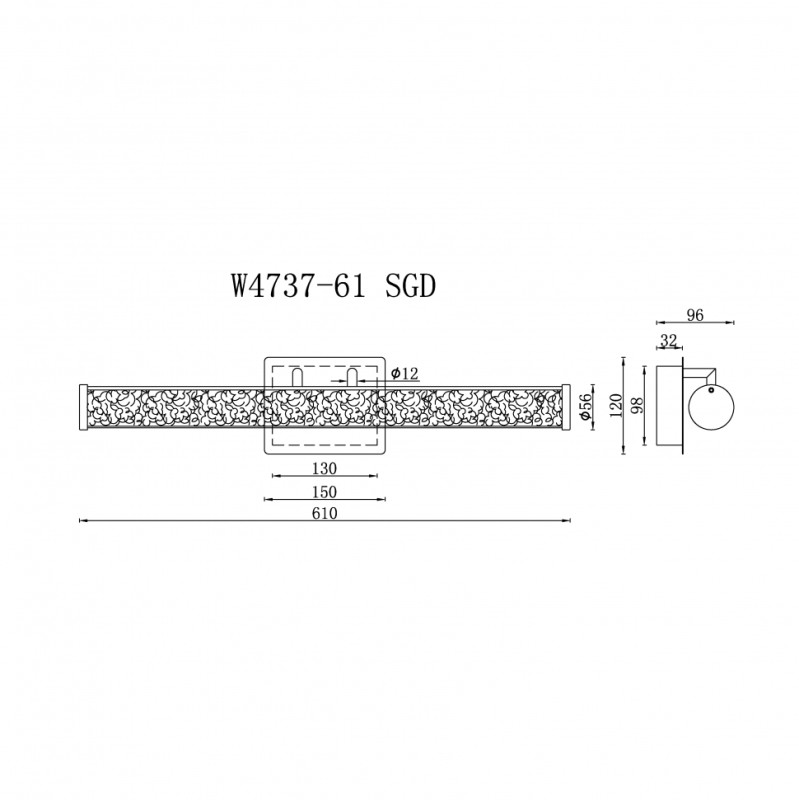 Бра iLedex W4737-61 SGD