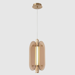 Подвесной светильник Crystal Lux AMARILLO SP18W LED BRASS