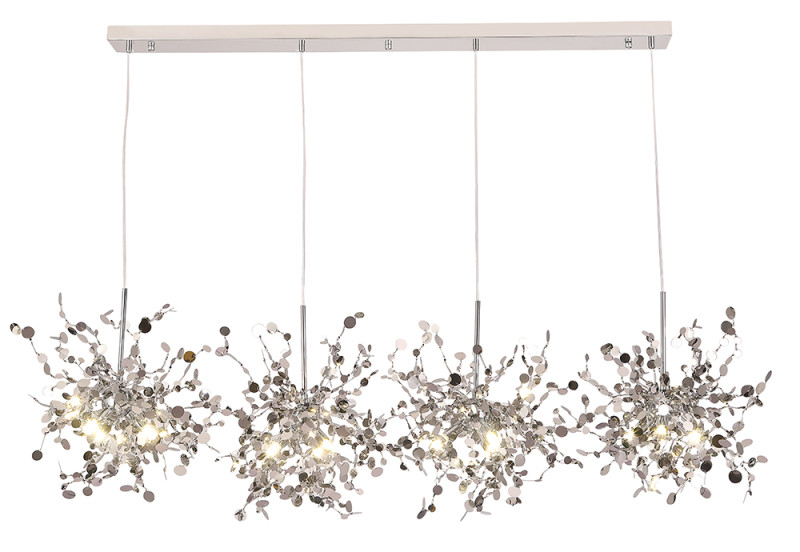 Подвесной светильник Crystal Lux GARDEN SP3х4 L1600 CHROME