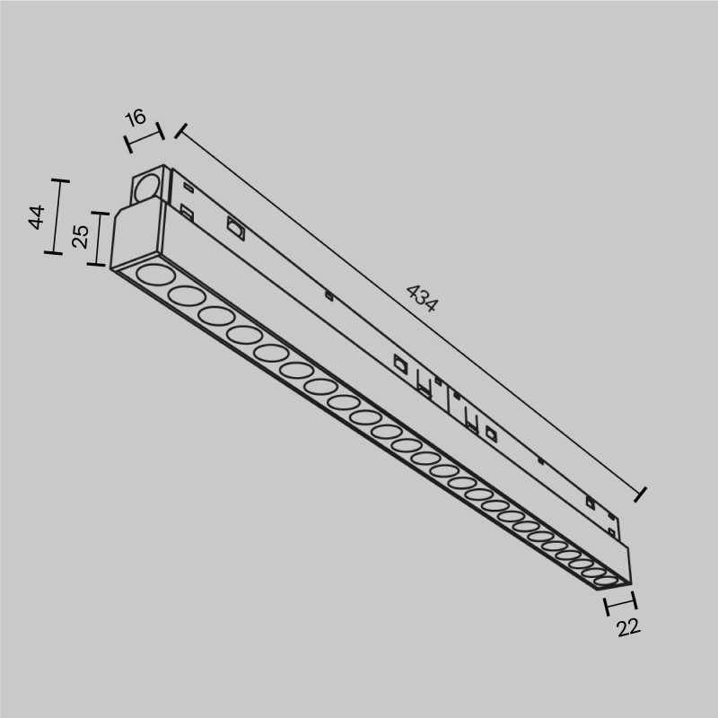 Светильник на шине Maytoni Technical TR031-2-24W3K-W