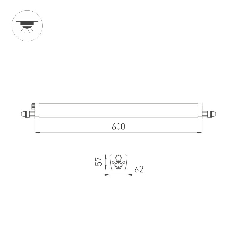 Офисный светильник Arlight 049412