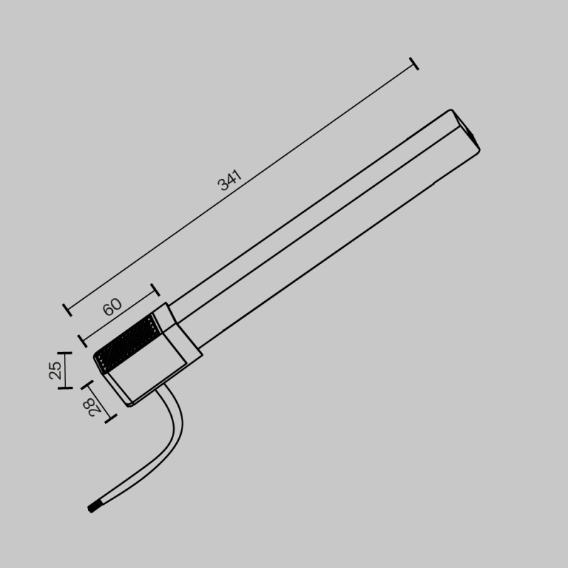 Подвод питания Maytoni Technical TRA084DR-100W