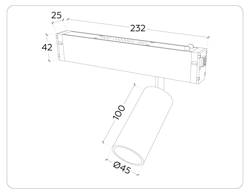 Светильник на шине Ambrella Light GL1211