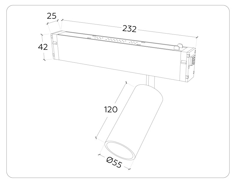 Светильник на шине Ambrella Light GL1221