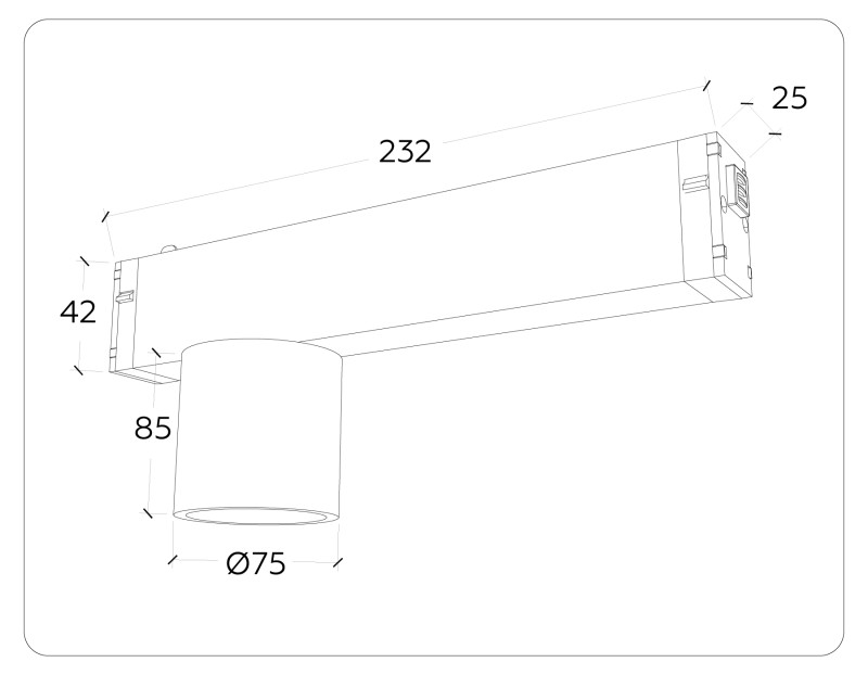 Светильник на шине Ambrella Light GL1242