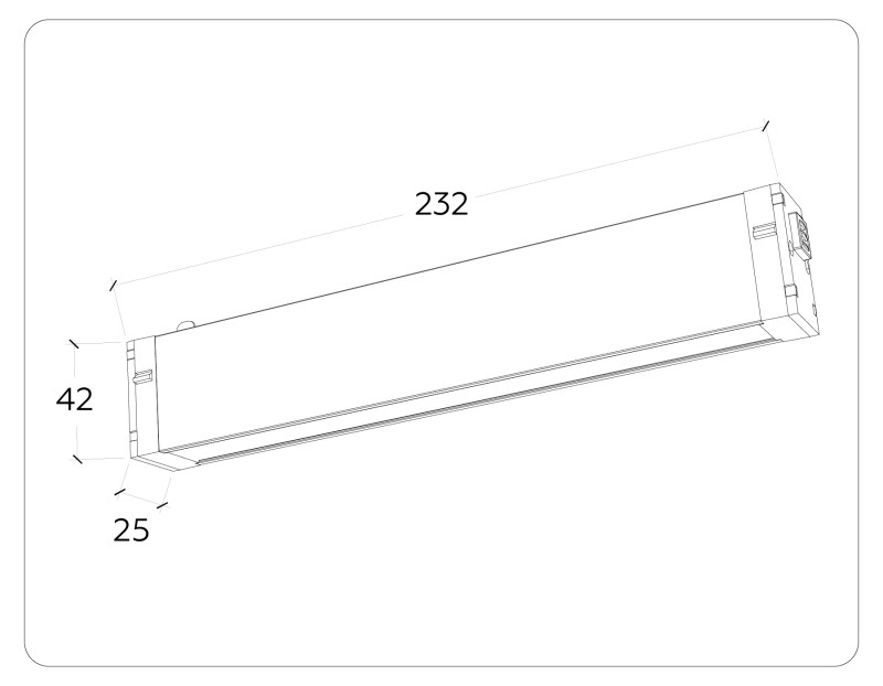 Светильник на шине Ambrella Light GL1261