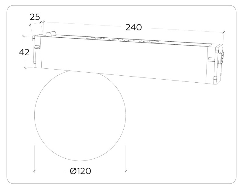 Светильник на шине Ambrella Light GL1371