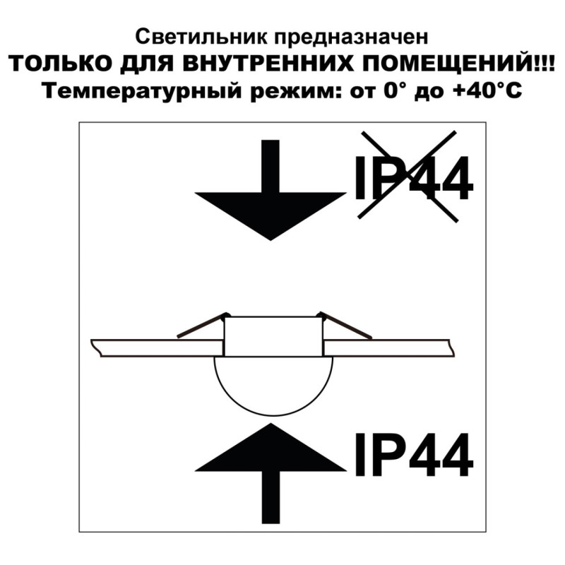 Влагозащищенный светильник Novotech 359434