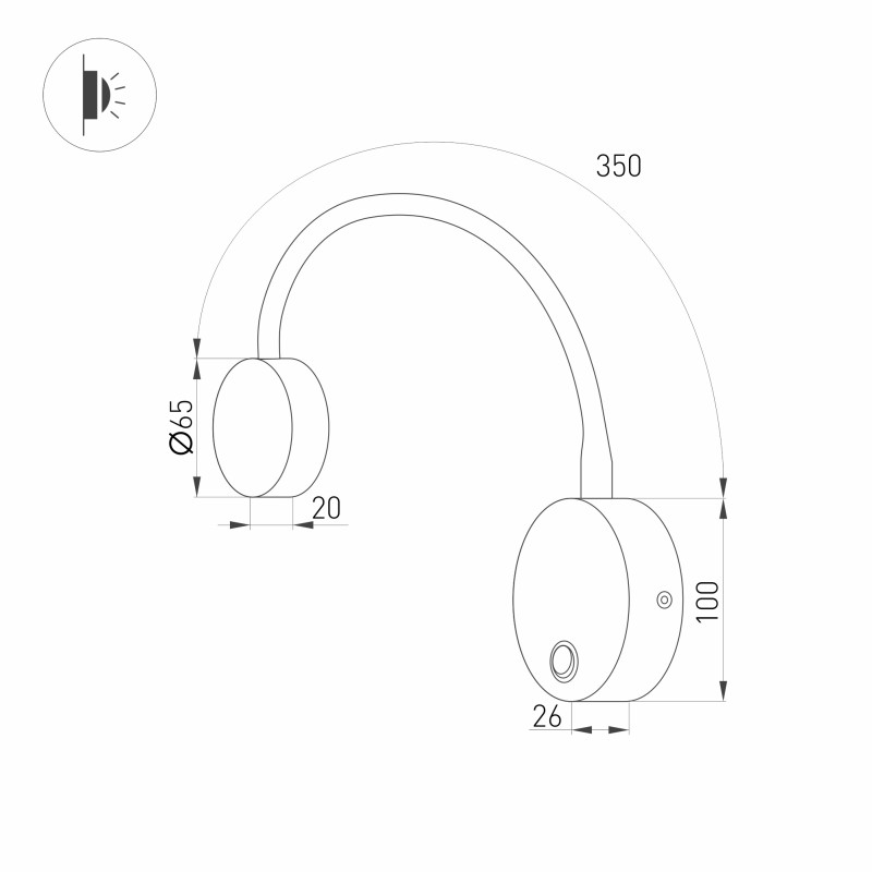 Бра Arlight 031395