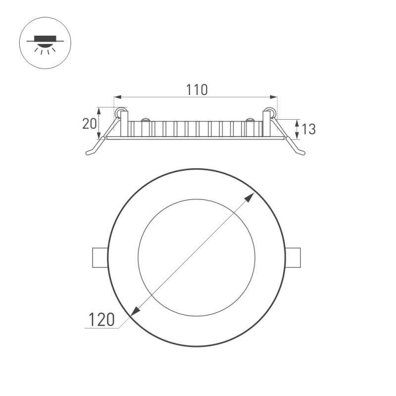 Светодиодная панель Arlight 020105