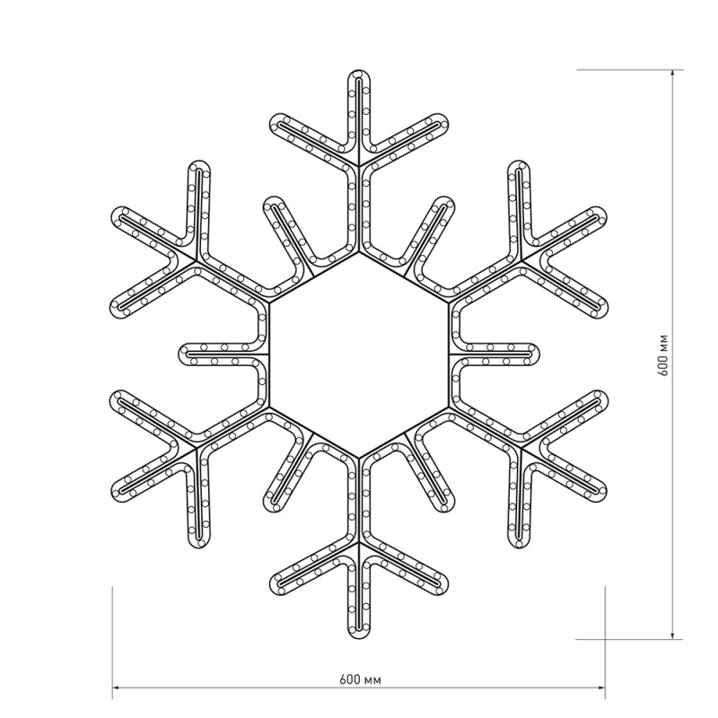 Светодиодная фигура ARdecoled 025308