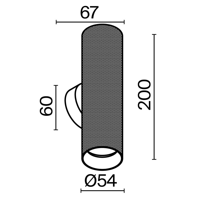 Бра Maytoni Technical C080WL-02-GU10-B