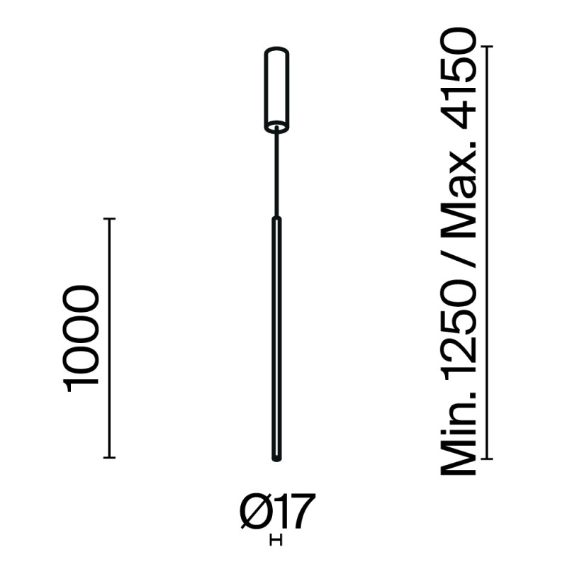 Подвесной светильник Maytoni MOD246PL-L24BK1