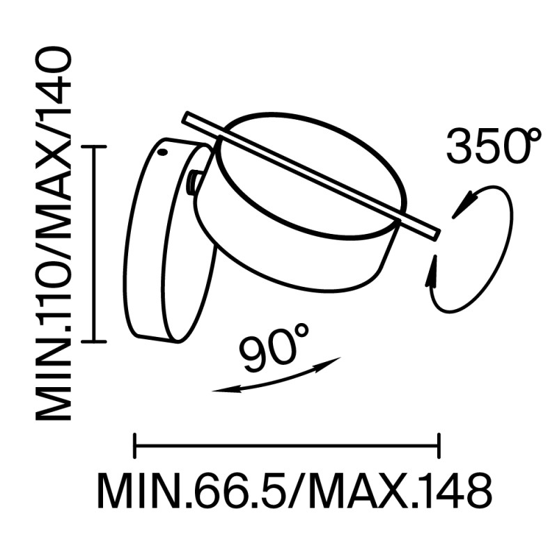 Бра Maytoni MOD180WL-L4W3K1