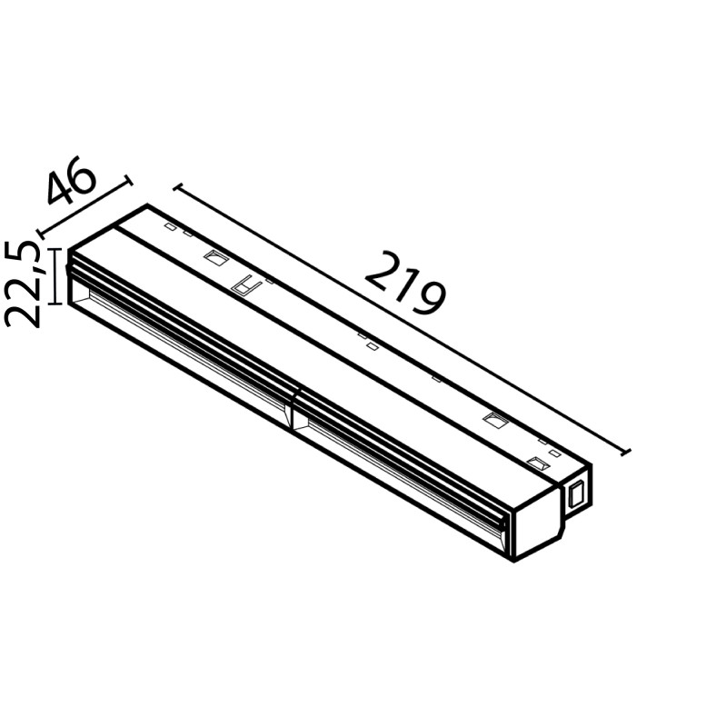 Светильник на шине Maytoni Technical TR106-2-12W3K-W