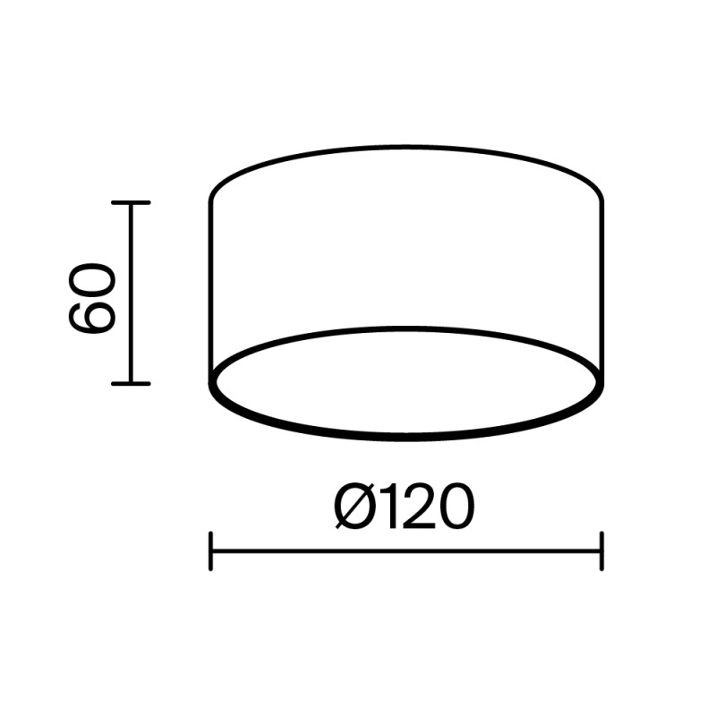 Накладной светильник Maytoni Technical C032CL-12W3K-RD-W