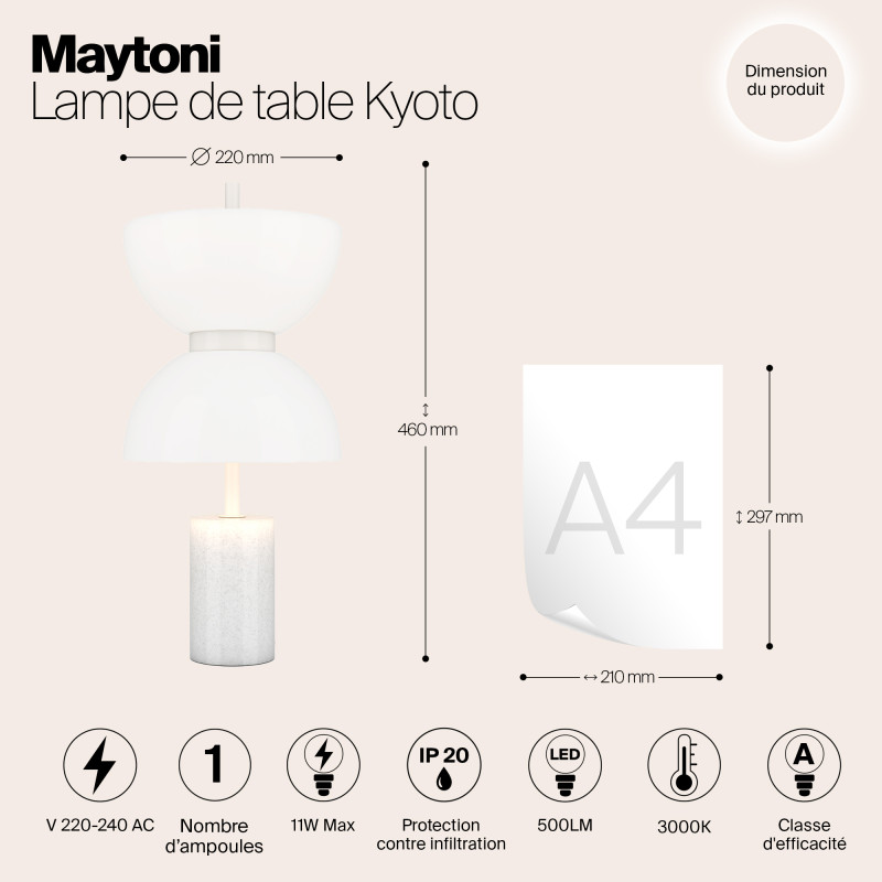 Настольная лампа Maytoni MOD178TL-L11W3K