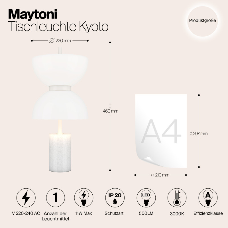 Настольная лампа Maytoni MOD178TL-L11W3K