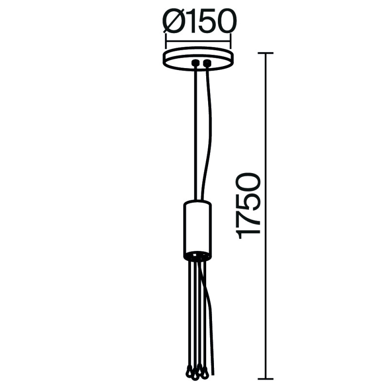 База накладная Maytoni Technical C032C-04-B-1