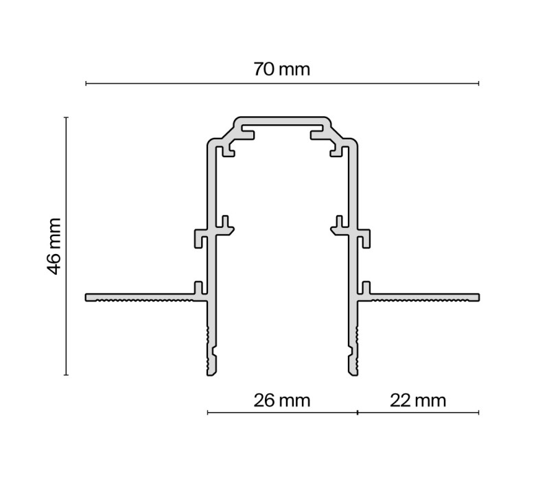 Шинопровод Maytoni Technical TRX034-422.12W