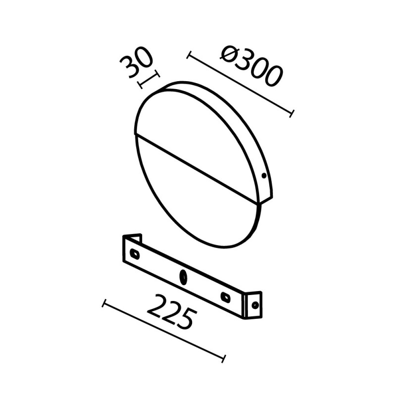 Бра Maytoni MOD320WL-L13MR3K1