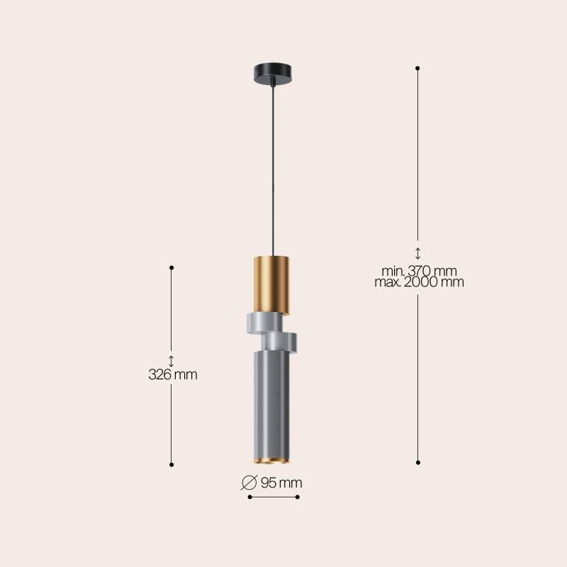 Подвесной светильник Maytoni MOD303PL-01CFL3