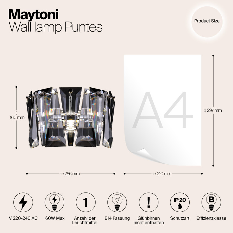 Бра Maytoni MOD043WL-01CH