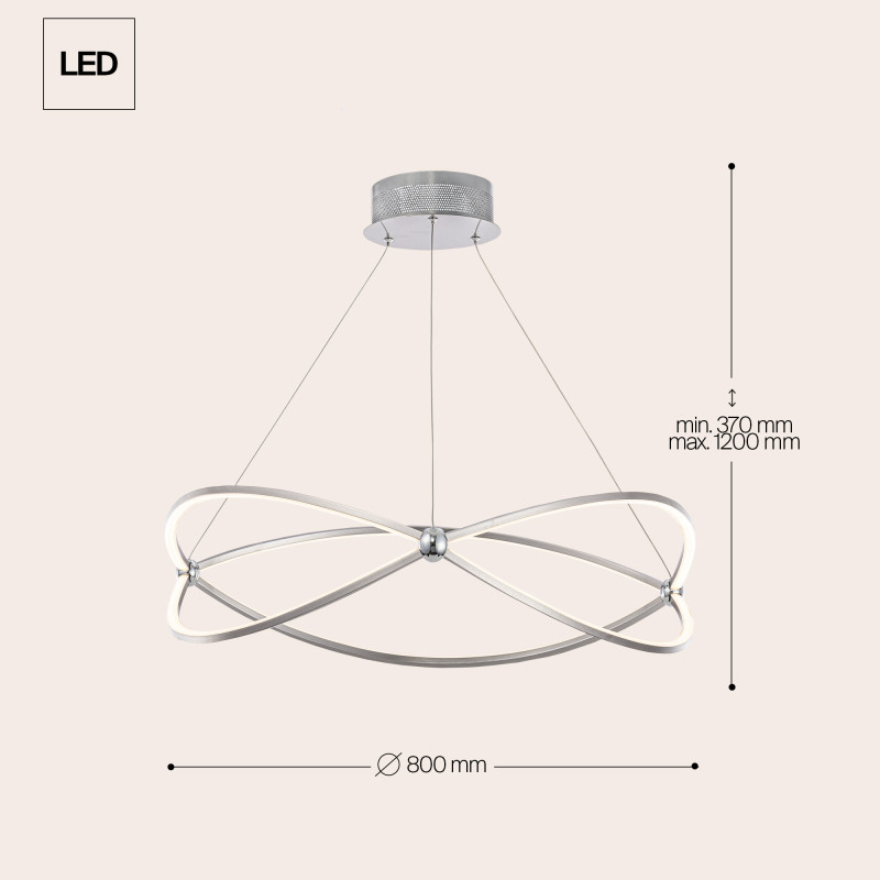 Подвесная люстра Maytoni MOD062PL-L56CH3K