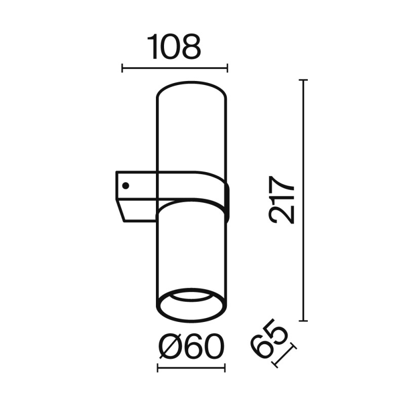 Бра Maytoni Technical C069WL-02MG