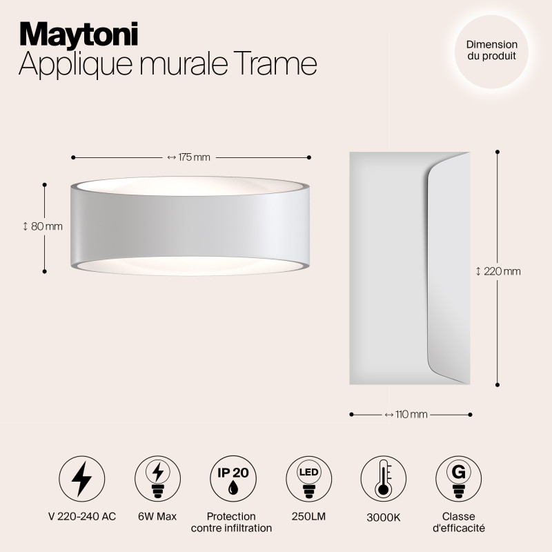 Бра Maytoni Technical C806WL-L5W