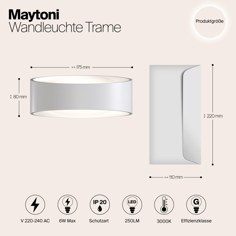 Бра Maytoni Technical C806WL-L5W