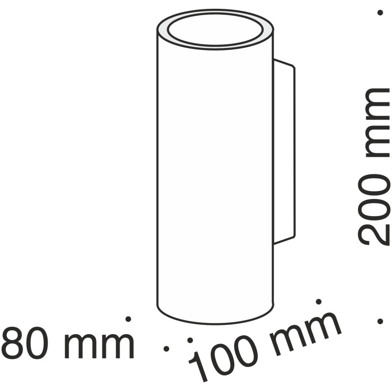 Бра Maytoni Technical C191-WL-02-W