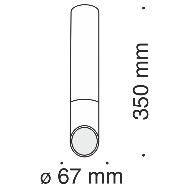 Накладной светильник Maytoni Technical C026CL-01W