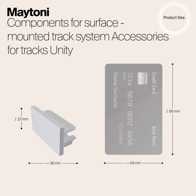 Заглушка Maytoni Technical TRA001EC-11W