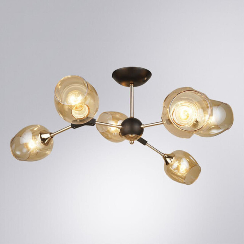 Люстра на штанге ARTE Lamp A4211PL-6BK