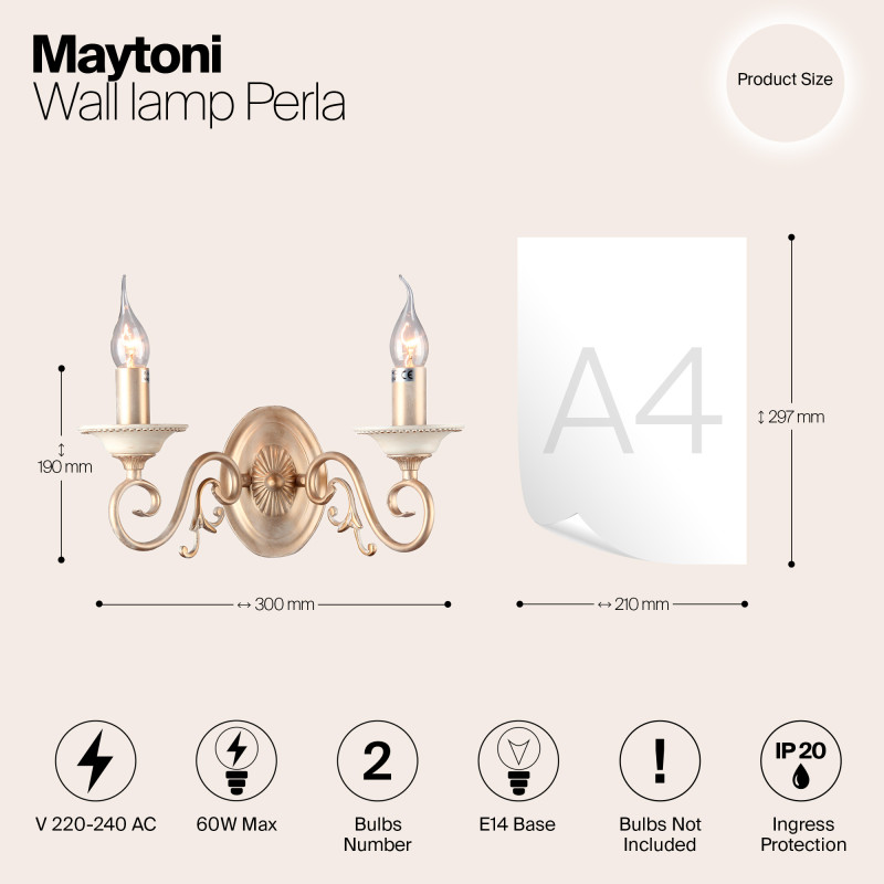 Бра Maytoni ARM337-02-R