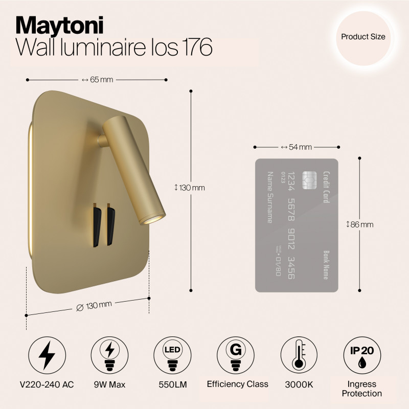 Спот Maytoni Technical C175-WL-01-6W-MG